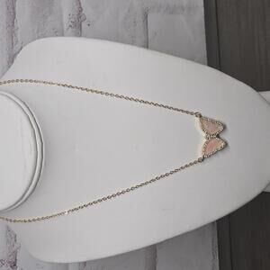 Pink Flutter Necklace